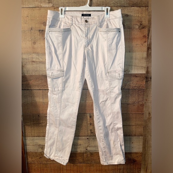 White House Black Market Pants - White House Black Market slim ankle casual pants